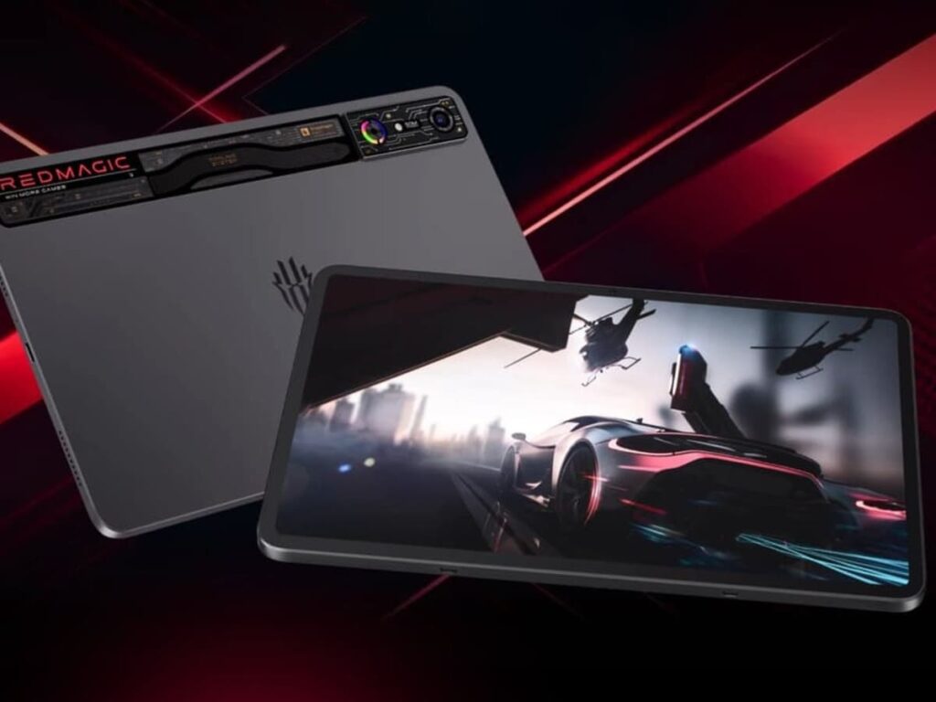 Red Magic launches gaming tablet with 50MP camera and powerful processor, featuring a 10100mAh battery.