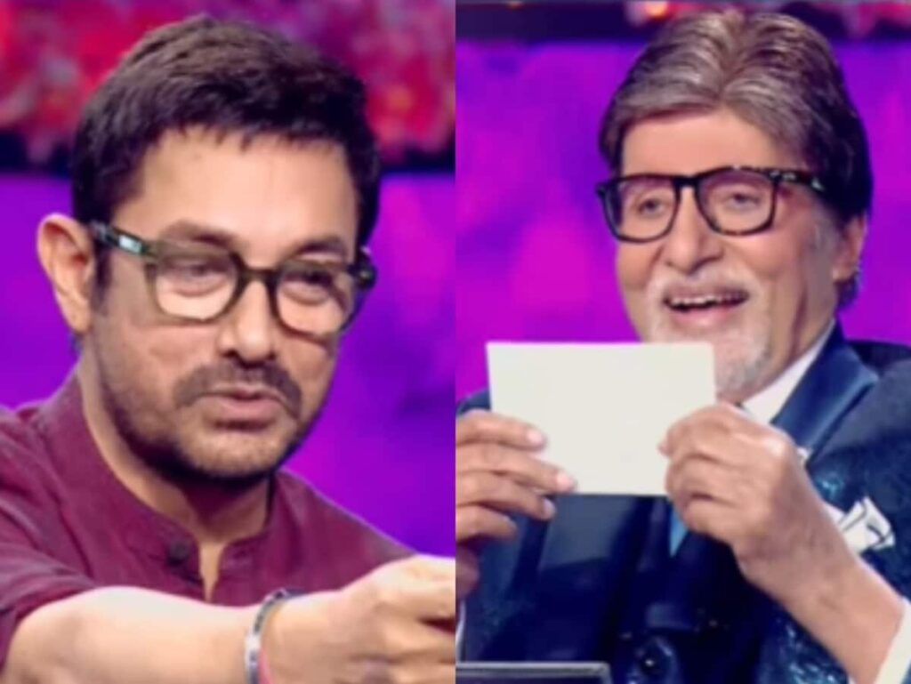 Aamir Khan Surprises with Amitabh Bachchan's Wedding Card on KBC 16 - Watch Big B's Reaction!