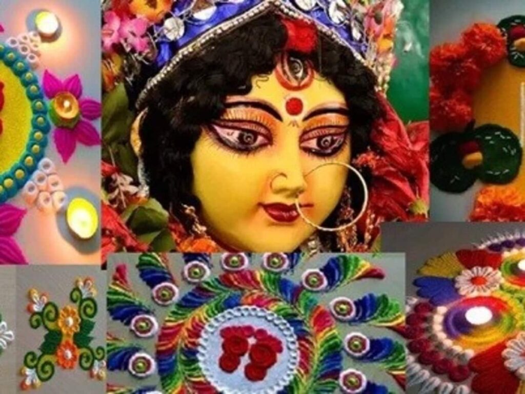 Catchy Rangoli Designs to Impress Goddess Durga This Navratri!