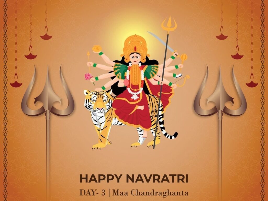 Celebrate Day 3 of Navratri with Heartfelt Wishes!