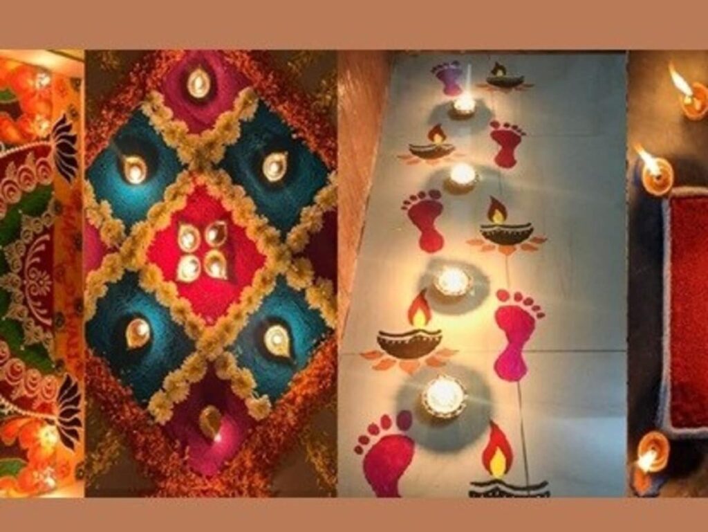 Diwali Delight: Explore the Hottest Trendy Rangoli Designs!