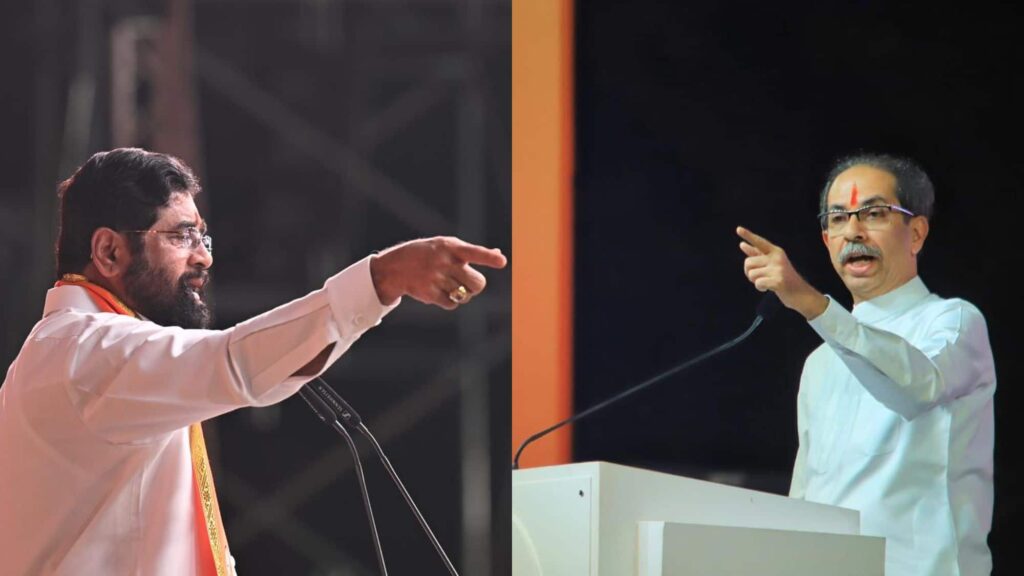 Dussehra statements exchanged between Shinde and Thackeray, CM compares Uddhav's party to AIMIM.