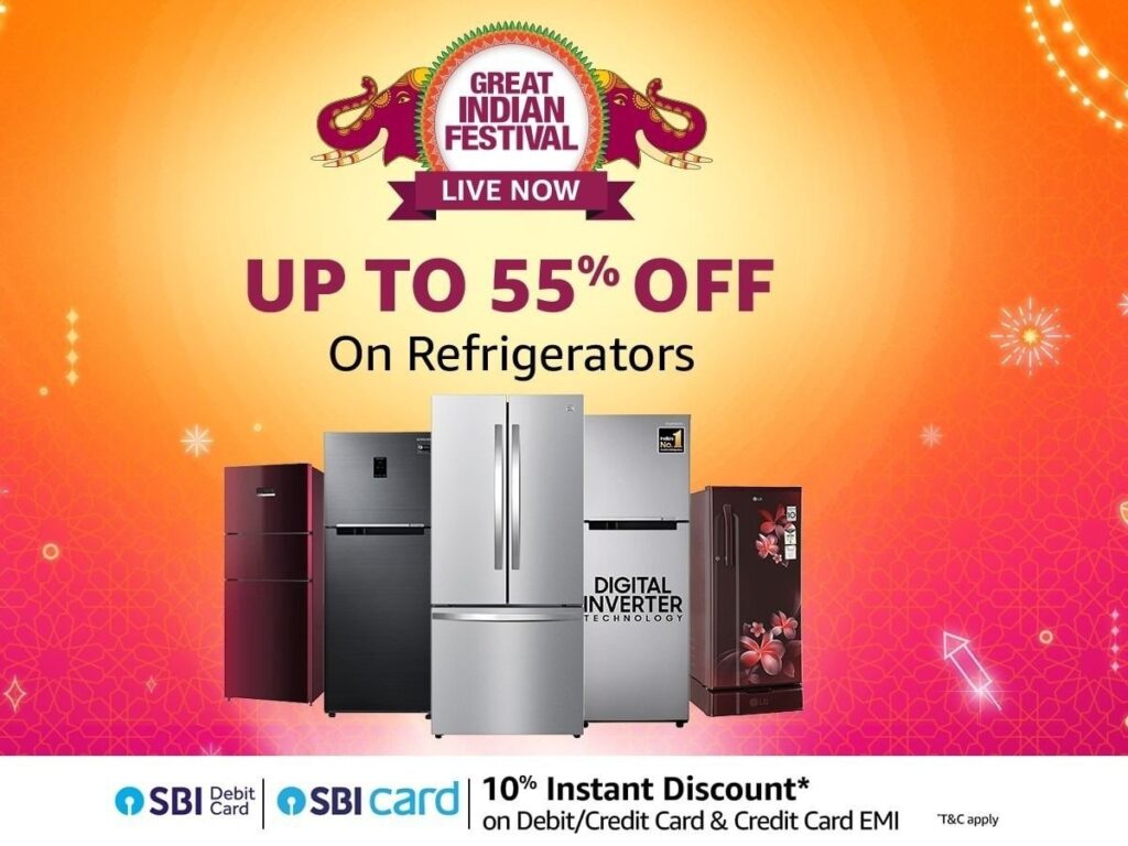 Huge Discounts on Fridges! Don’t Miss Out on the Amazon Sale