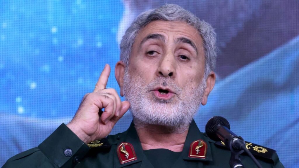 Iran's top commander Ismail Qaani missing or detained, alleged interrogation by Mossad agents