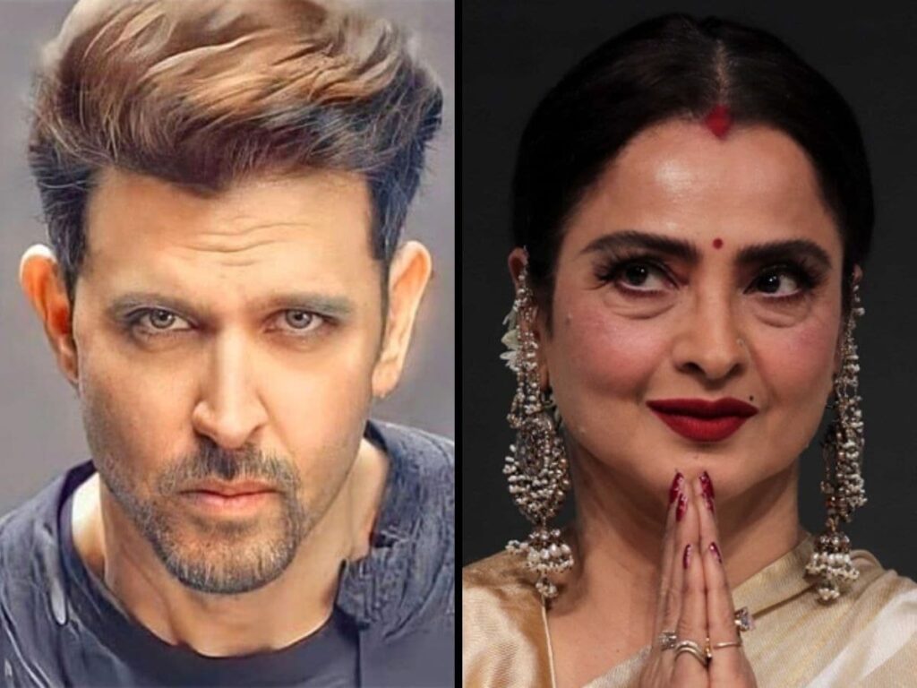 Rekha Slaps Hrithik Roshan: Actor Stunned!