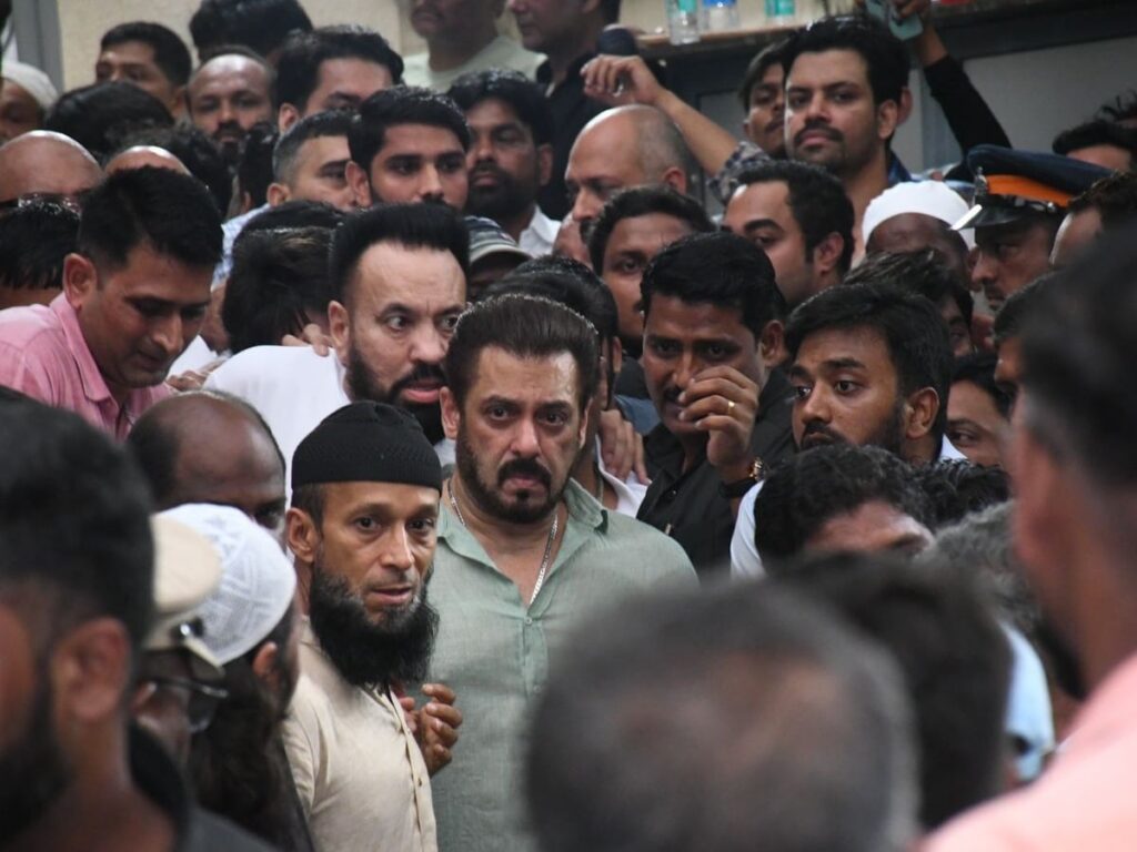 Salman Khan Pays Tribute to Baba Siddiqui Amid Tight Security