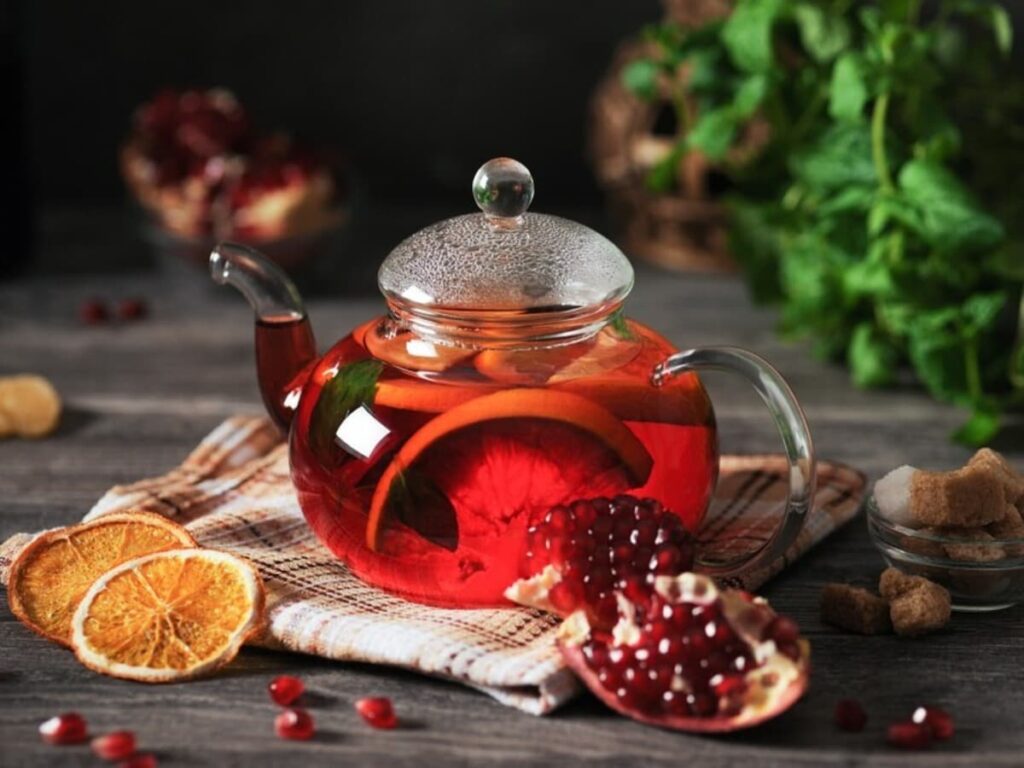 Soothe Cough and Cold with Pomegranate Peel Tea: Benefits and Recipe