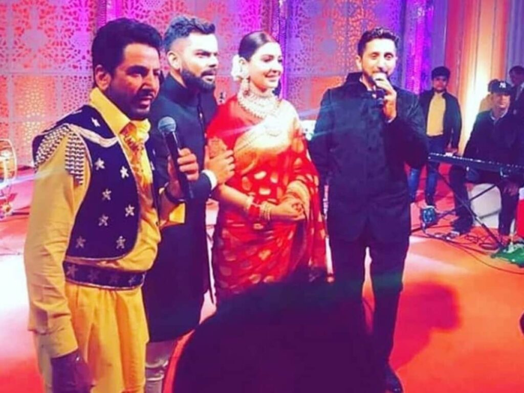 Virat Kohli Surprises Gurdas Maan at Reception: Singer's Shocking Reaction