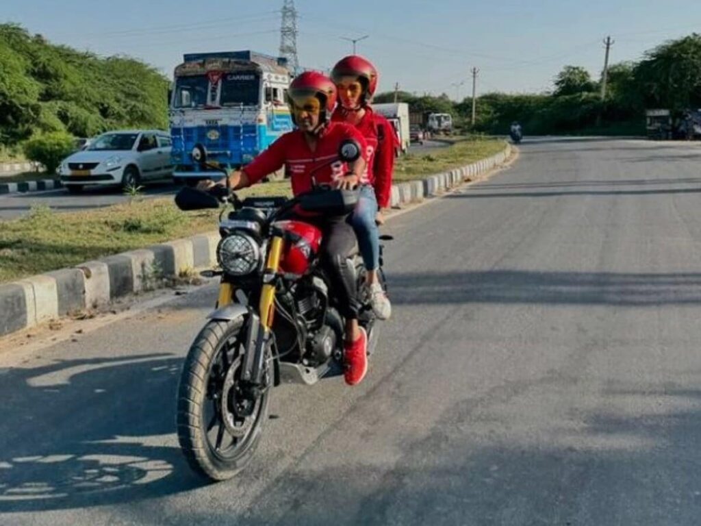 Zomato CEO Deepinder Goyal becomes delivery agent with wife, delivers food on an expensive bike