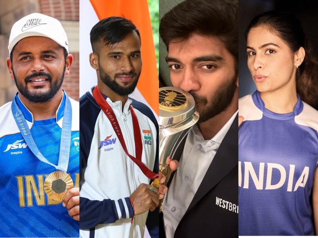 Exciting Honors for Manu, Harmanpreet and More: Check Out the Full List of Sports Awards!