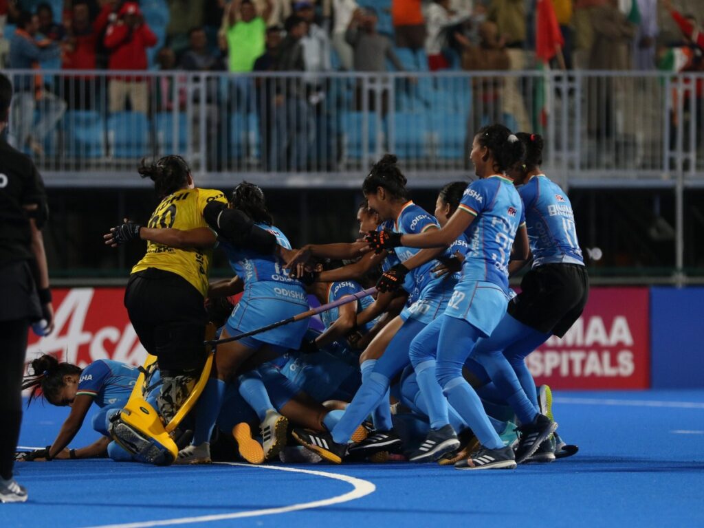 India clinches back-to-back title, edges out China in Junior Asia Cup hockey shootout!