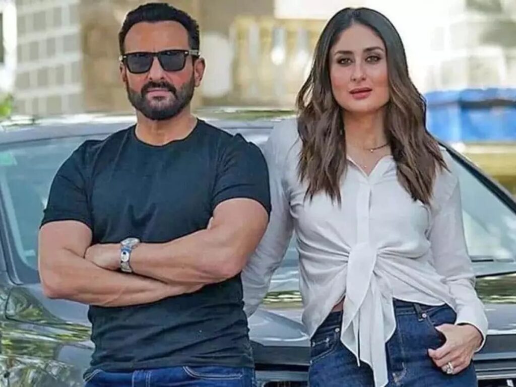 Saif and Kareena Spotted After Attack: Tight Security and Black Car