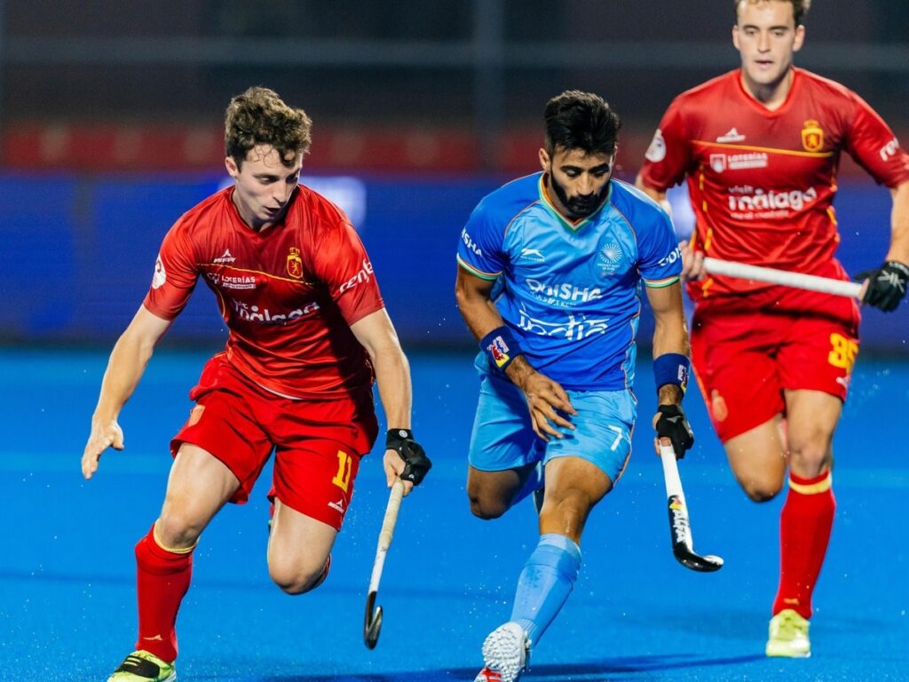 Spain avenges Olympic loss, crushes India 3-1 in Pro League opener