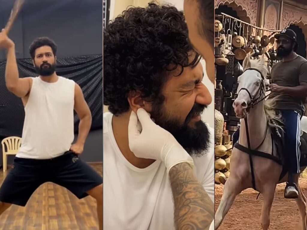 Vicky Kaushal Gets Earrings and Horse Riding Lessons: Sneak Peek at Actor's Transformation