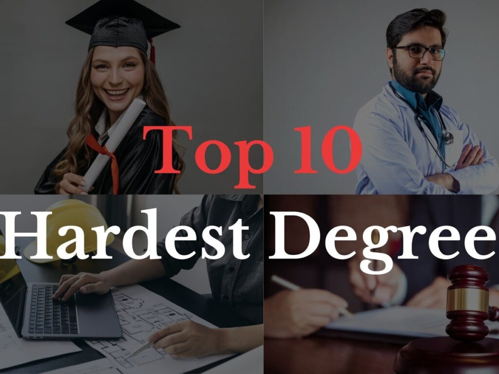 Top 10 Toughest Degrees: Sweat It Out for Success