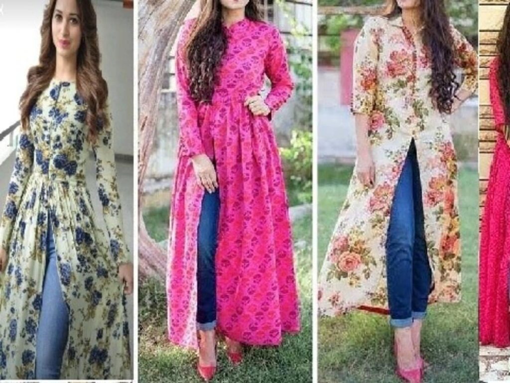 7 Long Kurti Designs to Freshen Up Your Denim Style