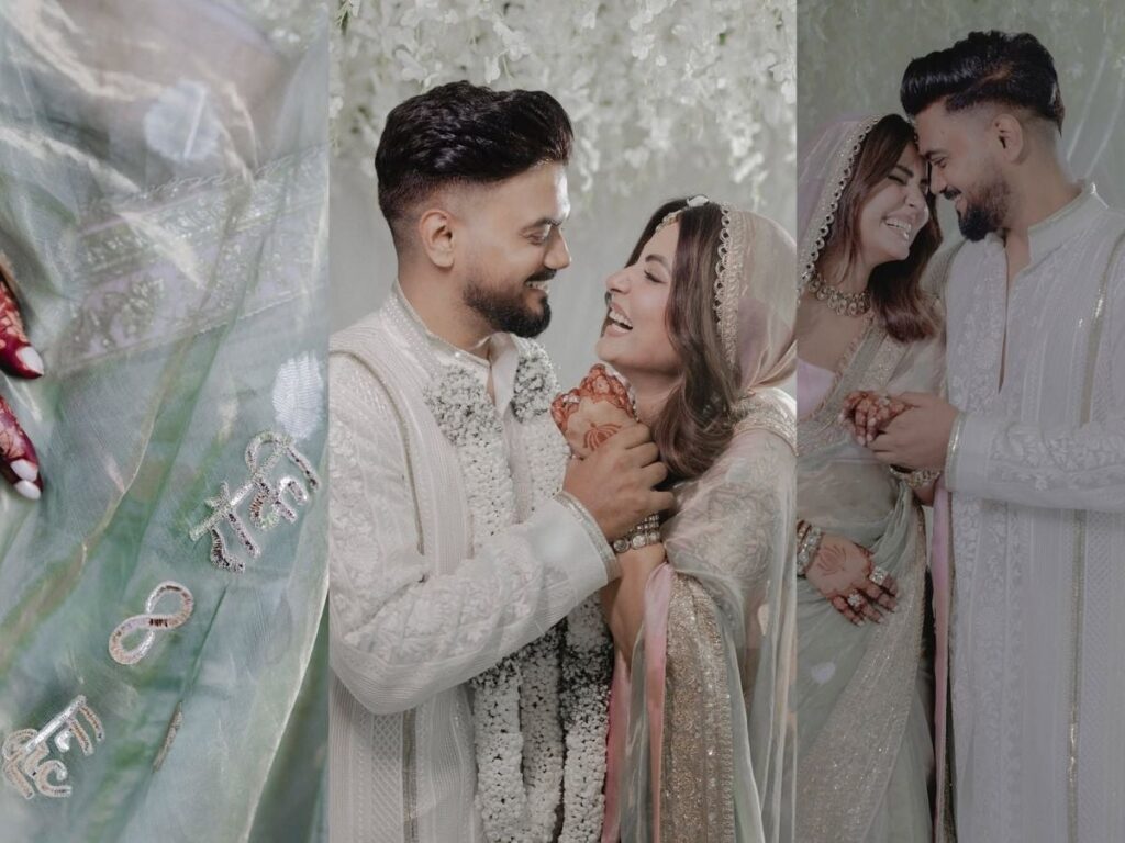Hina Khan and Rocky Jaiswal Tie the Knot: First Pictures of the Bride and Groom