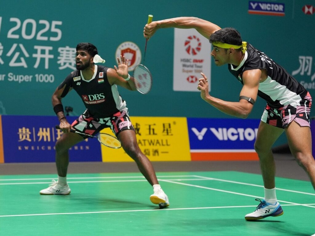 Sattvik and Chirag Shetty Reach China Open Semis, Unnati Hooda Bows Out